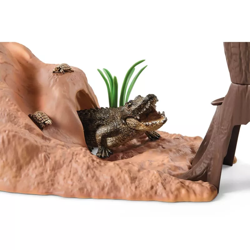 Zoo schleich WILD LIFE Σταθμός περιπέτειας Ranger Πολύχρωμο 3-8 ετών