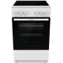 Gorenje GEC5A21WG Ελεύθερη ηλεκτρική κουζίνα με κεραμική εστία λευκή