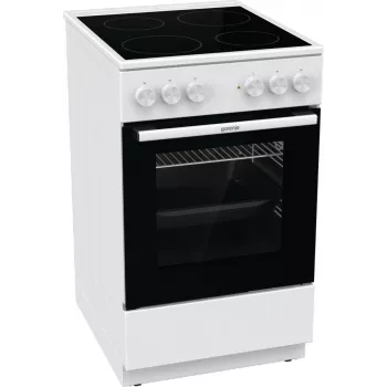 Gorenje GEC5A21WG Ελεύθερη ηλεκτρική κουζίνα με κεραμική εστία λευκή