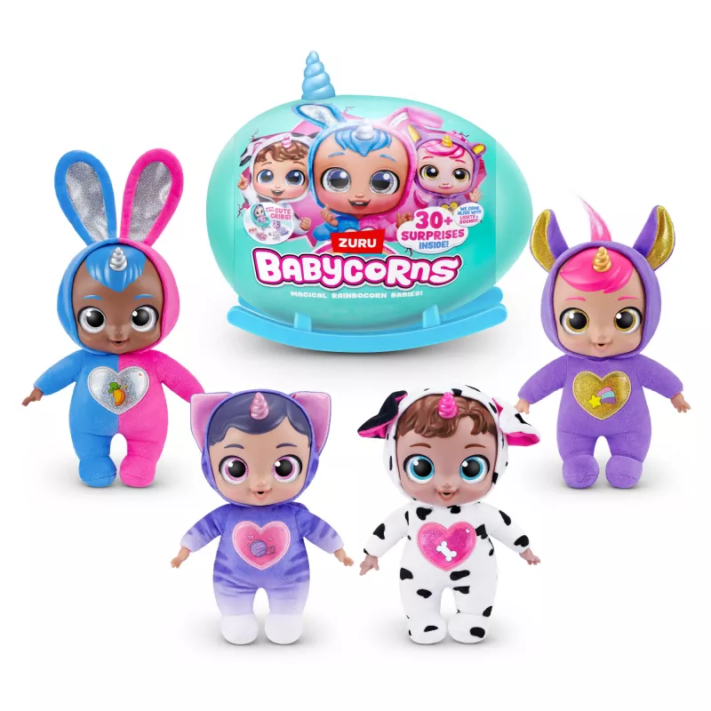 Babycorns Διαδραστική Κούκλα Μωρό Σειρά 1 Μεγάλη ZURU