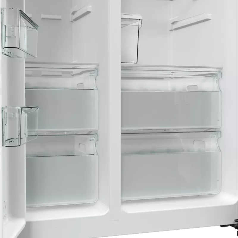 Hisense RS5P535NTFE Side-by-Side ψυγείο Ελεύθερο 566 L Μαύρο