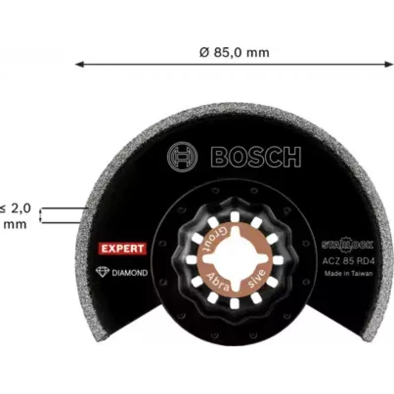 Bosch 2 608 900 035 Εξάρτημα πολυεργαλείου λεπίδα τμήματος
