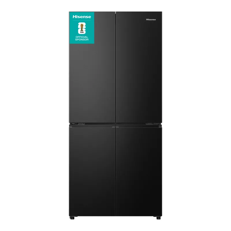 Hisense RQ5P470SAFD ελεύθερο 483 L μαύρο, ανοξείδωτο ατσάλι