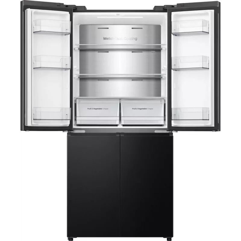 Hisense RQ5P470SAFD ελεύθερο 483 L μαύρο, ανοξείδωτο ατσάλι