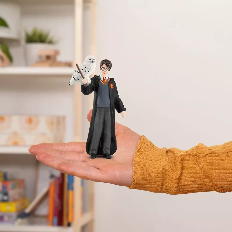 Φιγούρα Schleich Harry Potter & Hedwig πολύχρωμο 42633 συνιστώμενη ηλικία 6+