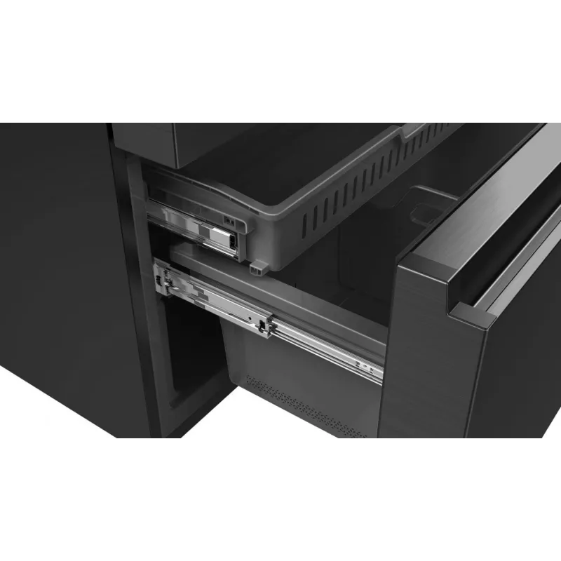 Hisense RF728N4SBFE side-by-side ψυγείο ελεύθερο 560 L μαύρο