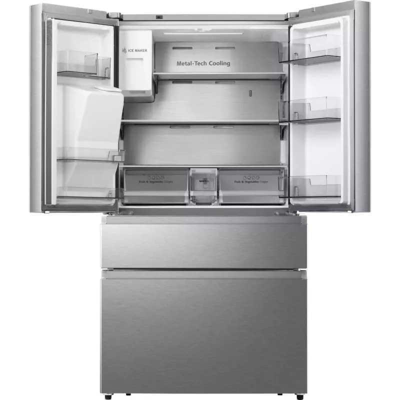 Hisense RF728N4SASE ελεύθερο 560 L ανοξείδωτο ατσάλι
