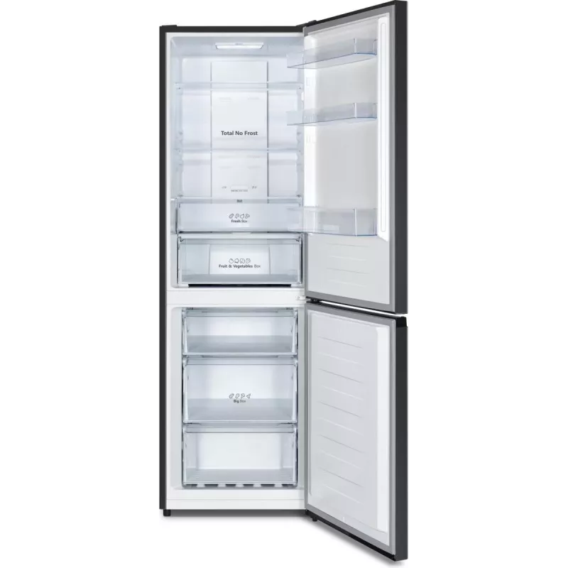 Hisense RB390N4BFC ελεύθερο 304 L μαύρο