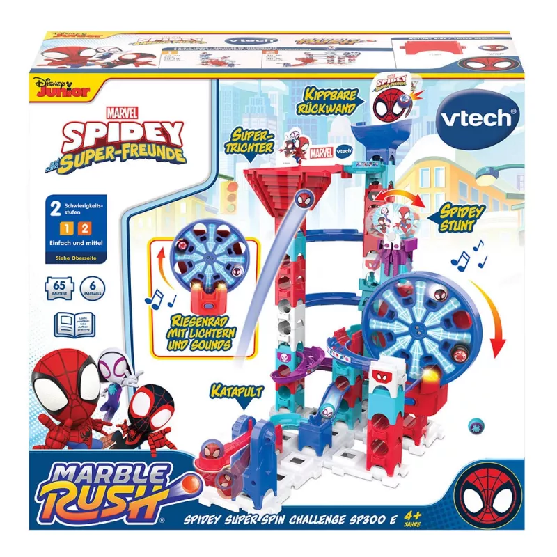 VTech Marble Rush 561704, 4 ετών, απαιτούνται μπαταρίες, AAA, πολύχρωμο