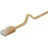 Καλώδιο δικτύου Goobay 95881 ανοιχτό καφέ 10m Cat6 U/UTP