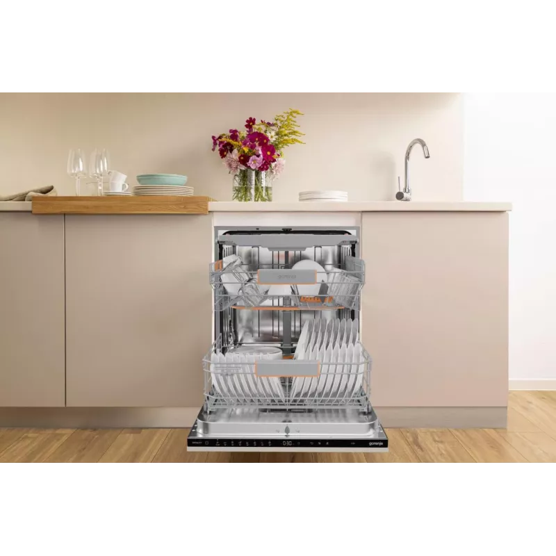 Gorenje GV663A66 πλήρως ενσωματώσιμο 16 σερβίτσια