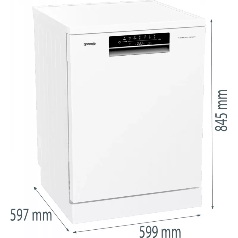 Gorenje GS643C90W ελεύθερο 16 σερβίτσια