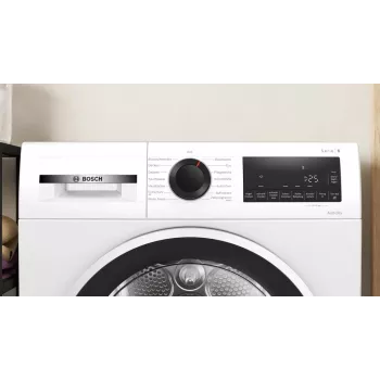 Bosch Serie 6 WQG241001 στεγνωτήριο ρούχων ελεύθερο μπροστινής φόρτωσης 9 kg λευκό