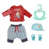 BABY born Little Cool Kids ρούχα κούκλας σετ