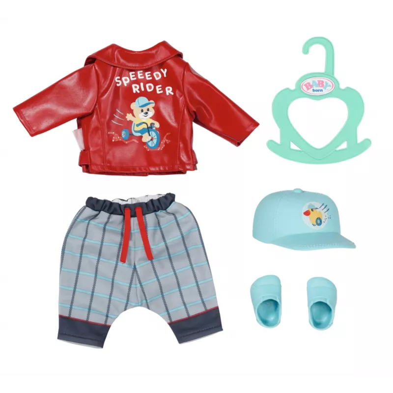 BABY born Little Cool Kids ρούχα κούκλας σετ