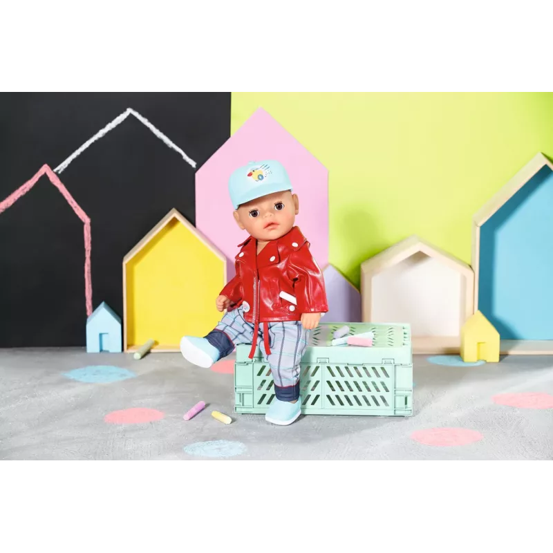 BABY born Little Cool Kids ρούχα κούκλας σετ