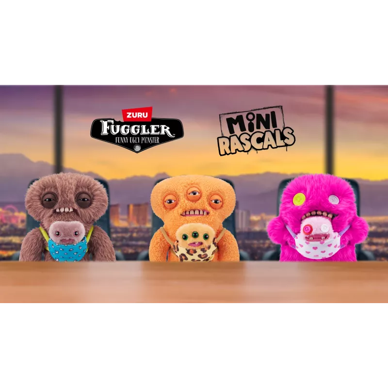 ZURU Fuggler Mini Rascals 9 ιντσών assorted Σειρά 1 (Double Trouble).
