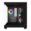 Fortron FSP κουτί υπολογιστή Mini S140 BA micro-ATX / M-ITX, ARGB, μαύρο