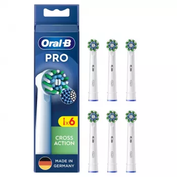 Oral-B CrossAction 6 τεμ. Λευκό