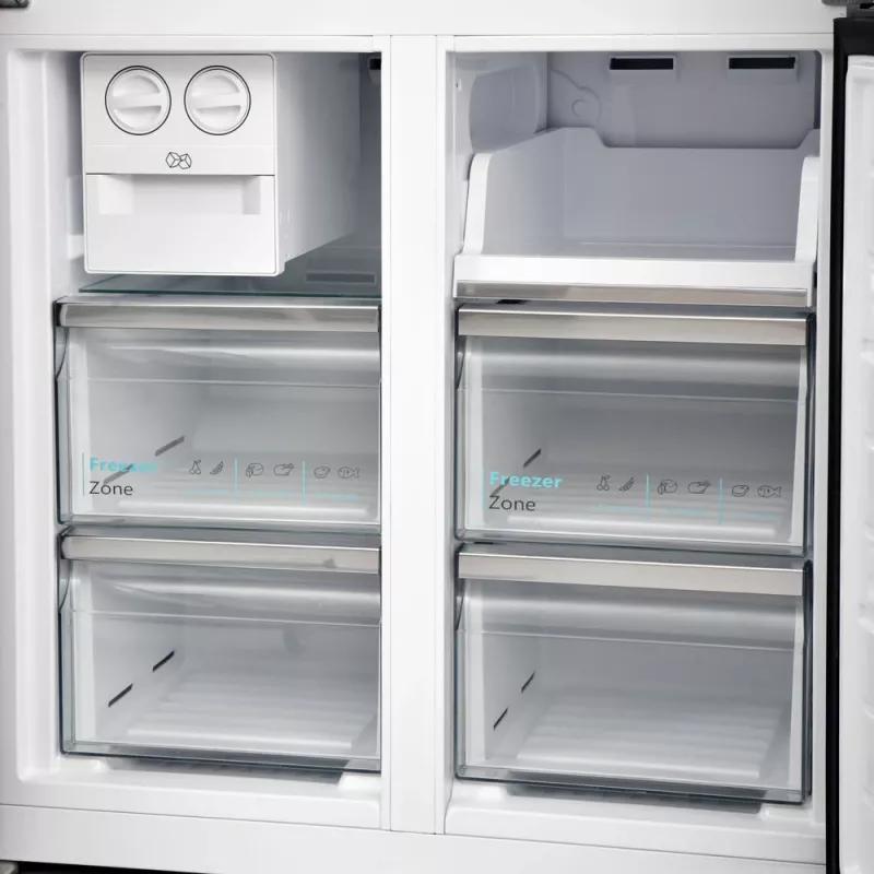 Sharp SJ-NFA35IHDPD-EU Ψυγείο side-by-side Ελεύθερο 487 L Ανοξείδωτο ατσάλι