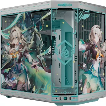 Κουτί υπολογιστή HYTE Y70 Firefly Edition σκληρό γυαλί — Mid-Tower συμβατό με ATX