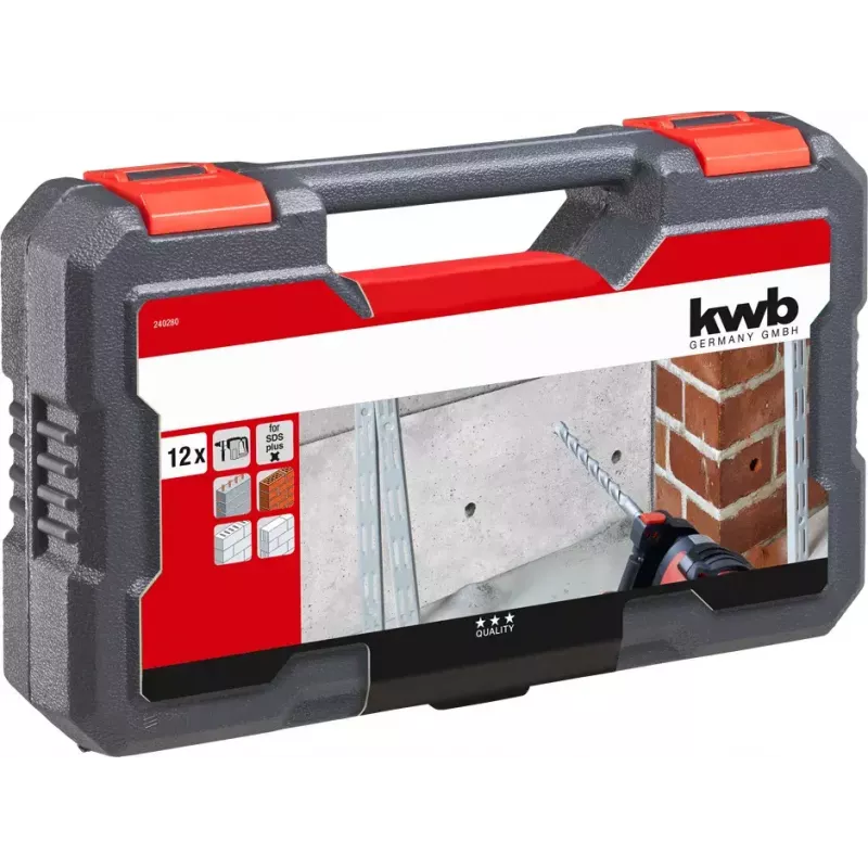 Σετ τρυπανιών τοίχου KWB 240280