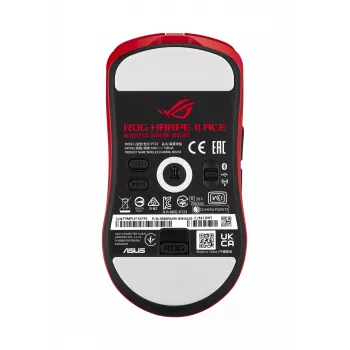 ASUS ROG Harpe II Ace RED Ασύρματο ποντίκι gaming για δεξιόχειρες RF + Bluetooth + USB Type-A Οπτικό 42000 DPI