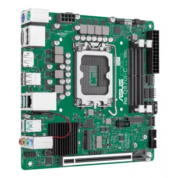 Μητρική Mini-ITX ASUS PRO Q870I-C-CSM LGA 1851, Intel Q870, DDR5 SO‑DIMM, 2 υποδοχές, έως 128 GB