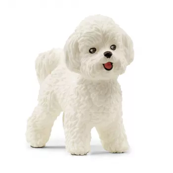 schleich Bichon Frisé, 3 έτη, σκύλοι, ζώα φάρμας / παιχνίδι φάρμας, λευκό, πλαστικό