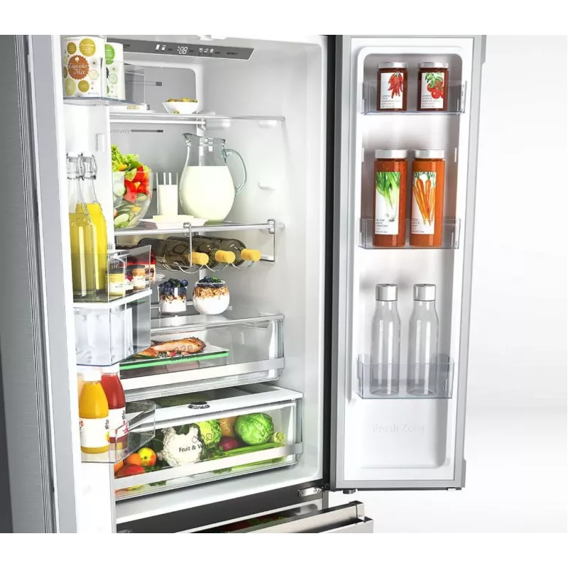 Hisense RF632N4WFE ψυγείο Side-by-Side ελεύθερο 485 L μαύρο
