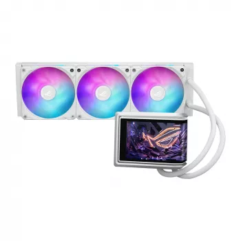 Υδρόψυξη All-in-One ASUS ROG RYUO IV 360 ARGB WHT – ψυγείο 360 mm, ανεμιστήρας 120 mm, Λευκή