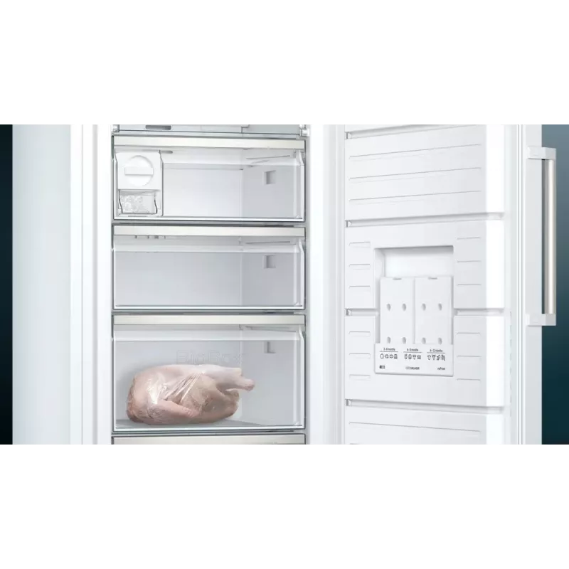Siemens GS51NAWCV καταψύκτης ντουλάπα freestanding 290 L λευκό