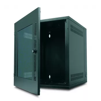 APC NetShelter 13U επιτοίχιο rack ντουλάπι πόρτα γυαλιού διπλής ανάρτησης βάθος server