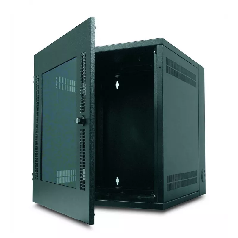 APC NetShelter 13U επιτοίχιο rack ντουλάπι πόρτα γυαλιού διπλής ανάρτησης βάθος server