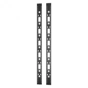Ράγα rack APC ER7RCC48 — 0U, μαύρο, πλάτος 129 mm, ύψος 2135 mm, μέγιστο βάθος τοποθέτησης 1 cm (2 τεμ.)