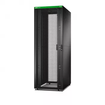 Ελεύθερο Serverrack APC Easy Rack 48U (μαύρο) με οροφή, ροδάκια, πόδια, 4 βάσεις, πλαϊνά τοιχώματα — 2258H x 800B x 1200T mm