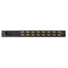 APC κονσόλα LCD rack 17 ιντσών με ενσωματωμένο αναλογικό KVM switch 16 θέσεων