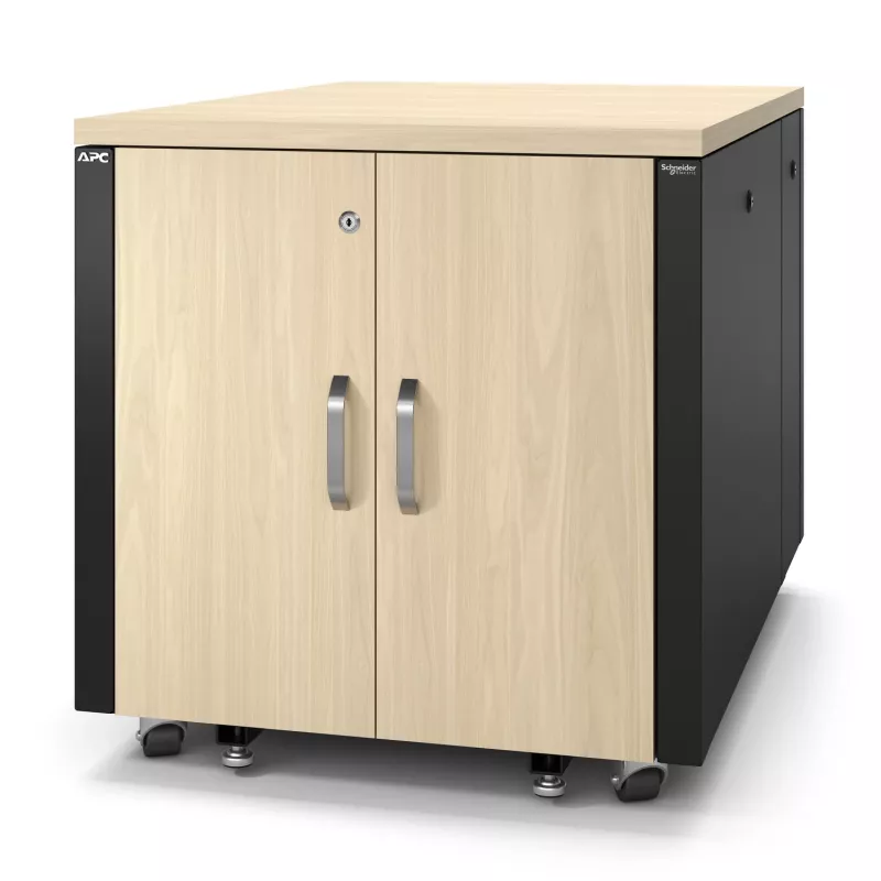 APC NetShelter ηχομονωμένο, 12U, περίβλημα rack server, Σφενδάμι