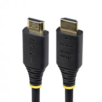 StarTech.com 2m (6ft) πιστοποιημένο καλώδιο Ultra High Speed HDMI, 8K 60Hz/4K 120Hz, καλώδιο HDMI 2.1 με HDR10+ / eARC, 48Gbit/s, καλώδιο HDMI 8K για οθόνη/τηλεόραση/display, εύκαμπτο περίβλημα TPE