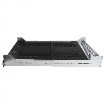 StarTech.com 2U αεριζόμενο συρόμενο ράφι server rack με βραχίονα διαχείρισης καλωδίων - ρυθμιζόμενο βάθος τοποθέτησης 27,7 έως 31,6 ίντσες - 50 lb - 19“ ράφι server για rack συσκευών - βάθος 24 ίντσες
