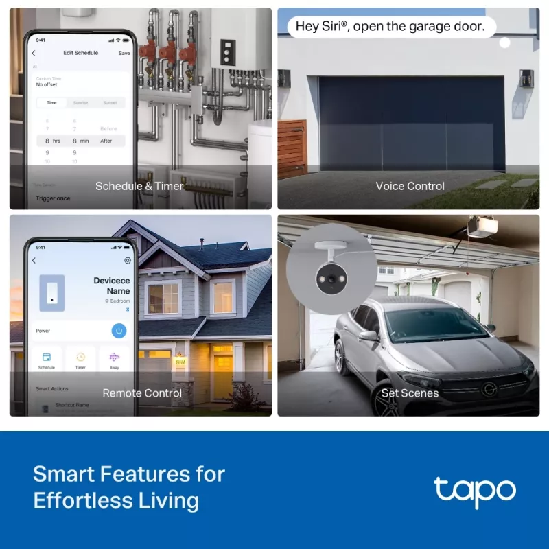 TP-Link TAPO S110E(UN) Smart-Home Actuator Διακόπτης 7 καναλιών