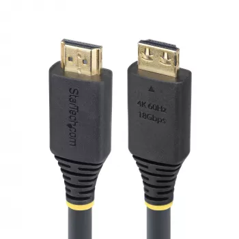 StarTech.com 7m (23ft) High Speed Καλώδιο HDMI με λαβές, 4K 60Hz/1440p 144Hz, HDR10/HDCP 2.2/ARC, 18Gbps, UHD Καλώδιο HDMI για TV/οθόνη/display, TPE-Mantel