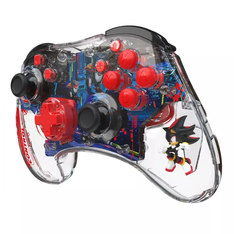PDP Shadow Space Colony ARK REALMz Multicolour, Διαφανές USB Gamepad Nintendo Switch
