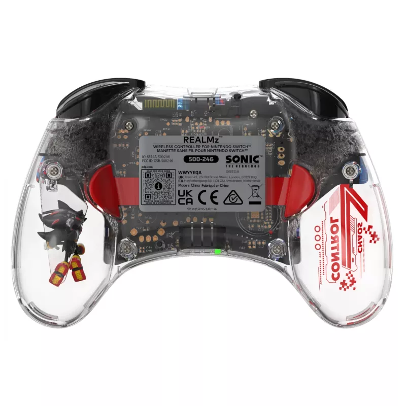 PDP Shadow Space Colony ARK REALMz Multicolour, Διαφανές USB Gamepad Nintendo Switch