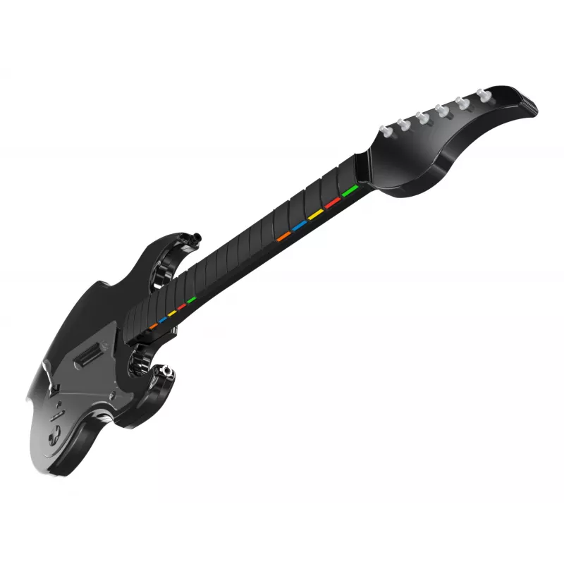 Κιθάρα PDP Riffmaster μαύρο γκρι ασύρματη PC PS4 PS5 36h μπαταρία