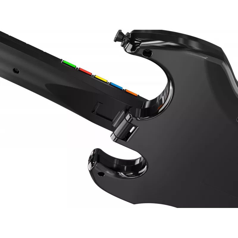 Κιθάρα PDP Riffmaster μαύρο γκρι ασύρματη PC PS4 PS5 36h μπαταρία