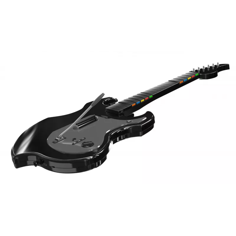 Κιθάρα PDP Riffmaster μαύρο γκρι ασύρματη PC PS4 PS5 36h μπαταρία