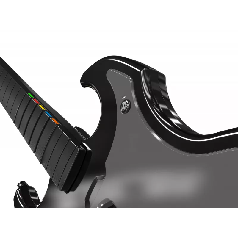 Κιθάρα PDP Riffmaster μαύρο γκρι ασύρματη PC PS4 PS5 36h μπαταρία