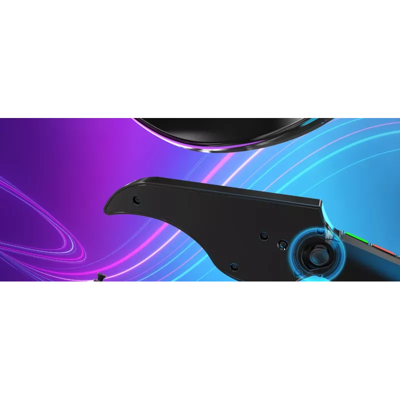 Κιθάρα PDP Riffmaster μαύρο γκρι ασύρματη PC PS4 PS5 36h μπαταρία