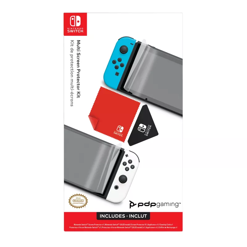 PDP Nintendo Switch & OLED Kit προστατευτικών μεμβρανών πολλαπλών οθονών